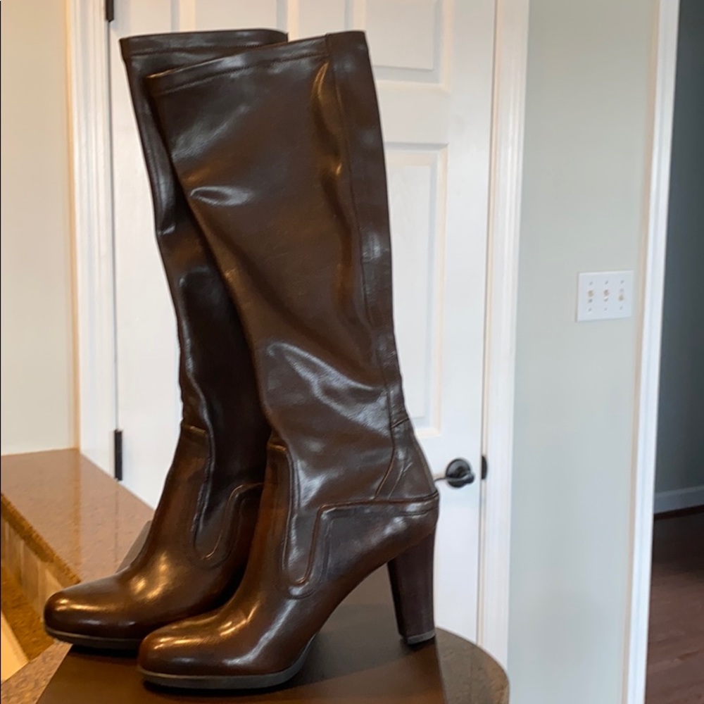Franco Sarto tall healed boots